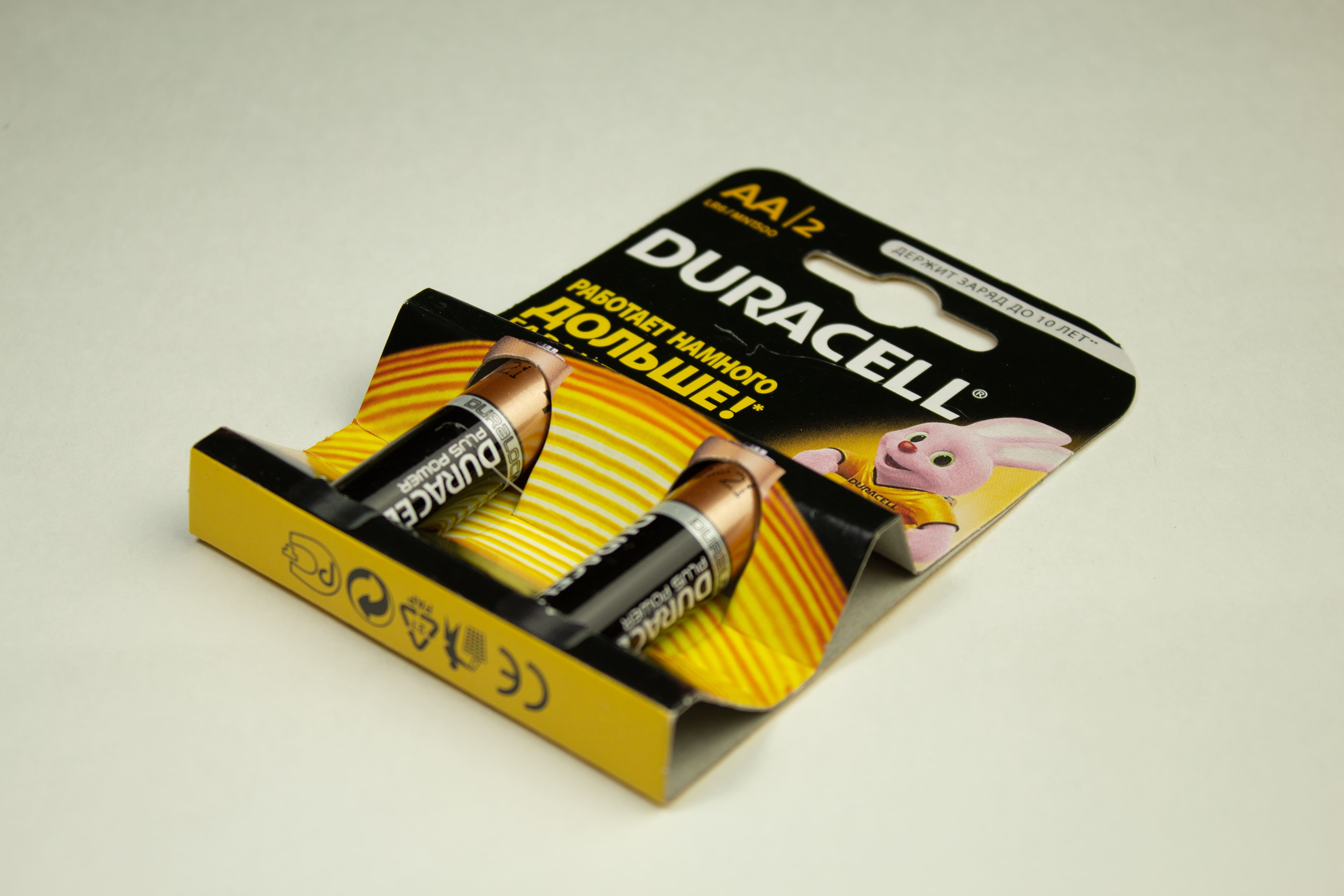 Батарейки "duracell" пальчик