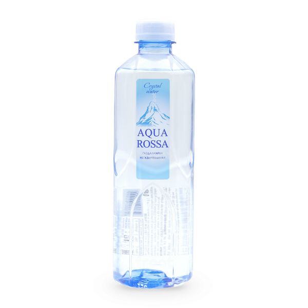 Вода AQUA ROSSA (без газа) 0.5 л, 12 шт.