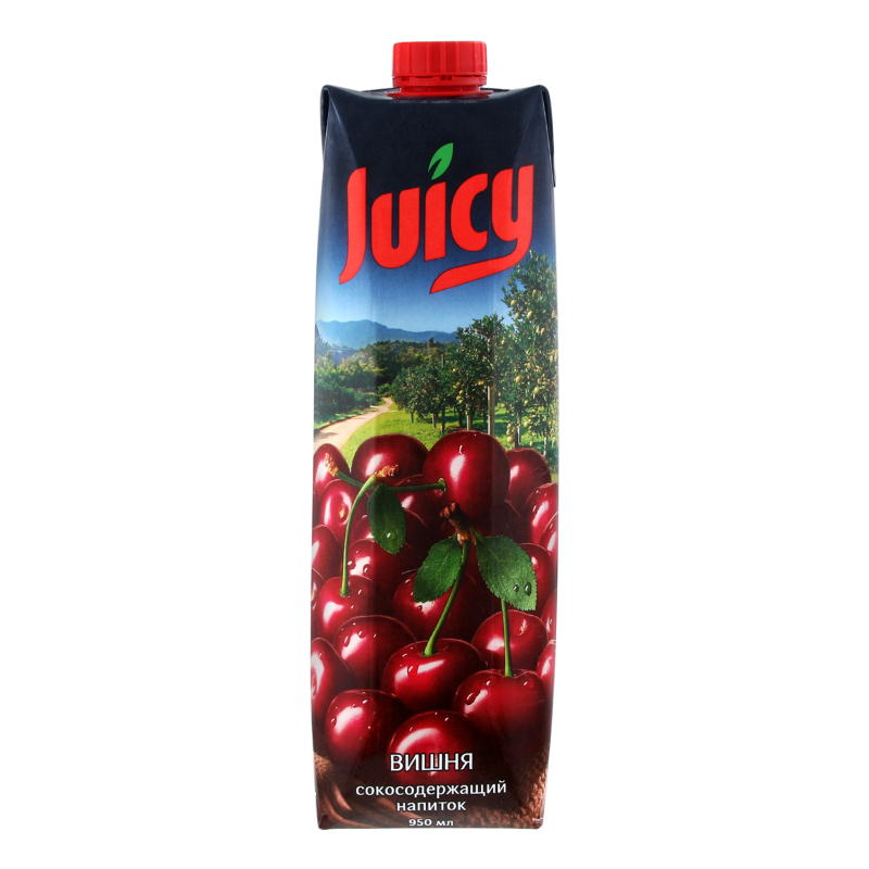 сок Juicy 1 л (вишня)